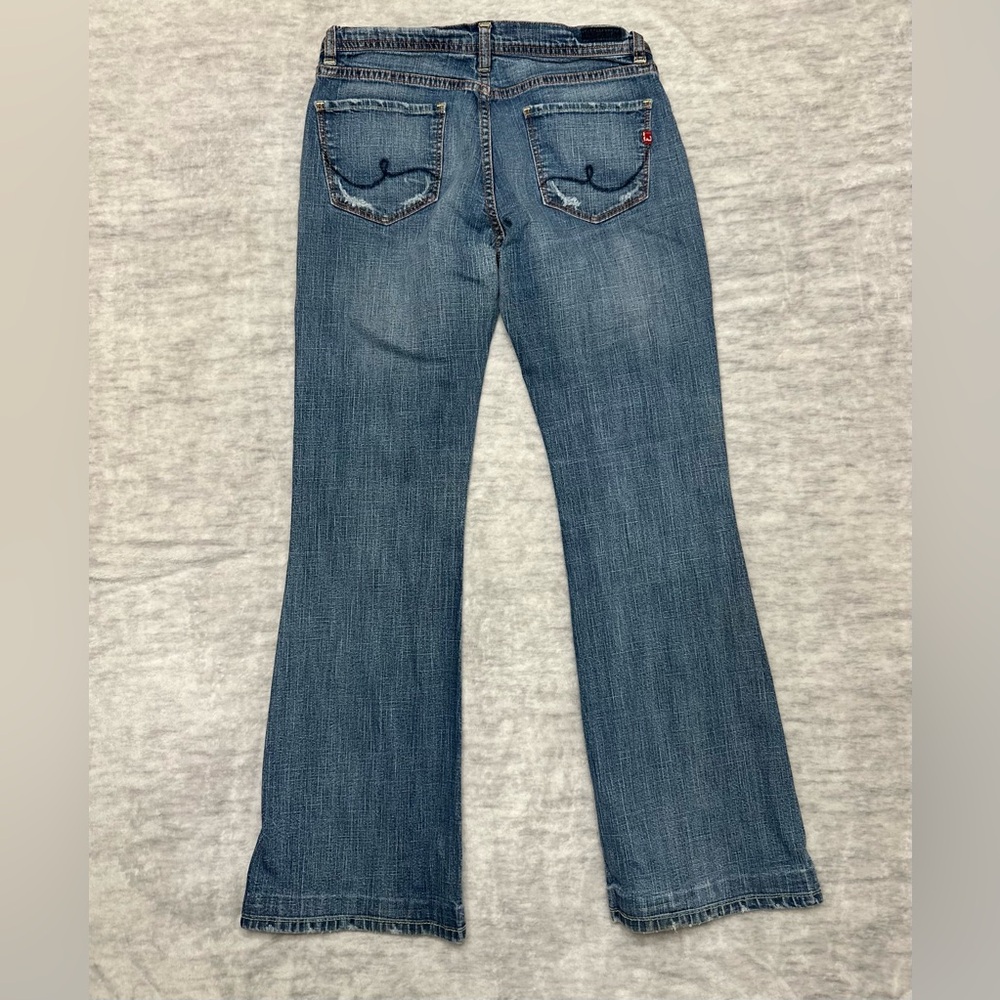 Vintage PUSCH Distressed Flare Jeans Y2K Bootcut Denim
